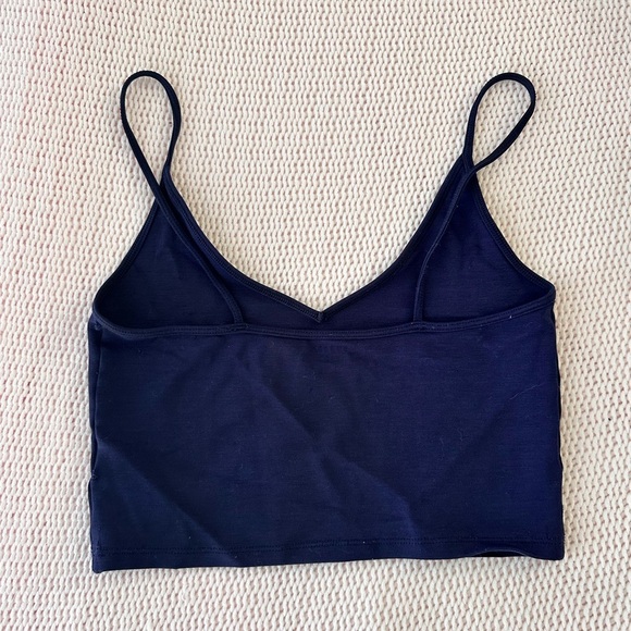 Aritzia Sunday Best Roxboro Camisole in Navy Size XS - Picture 4 of 5
